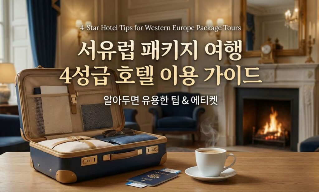 서유럽 4성 호텔 이용 가이드