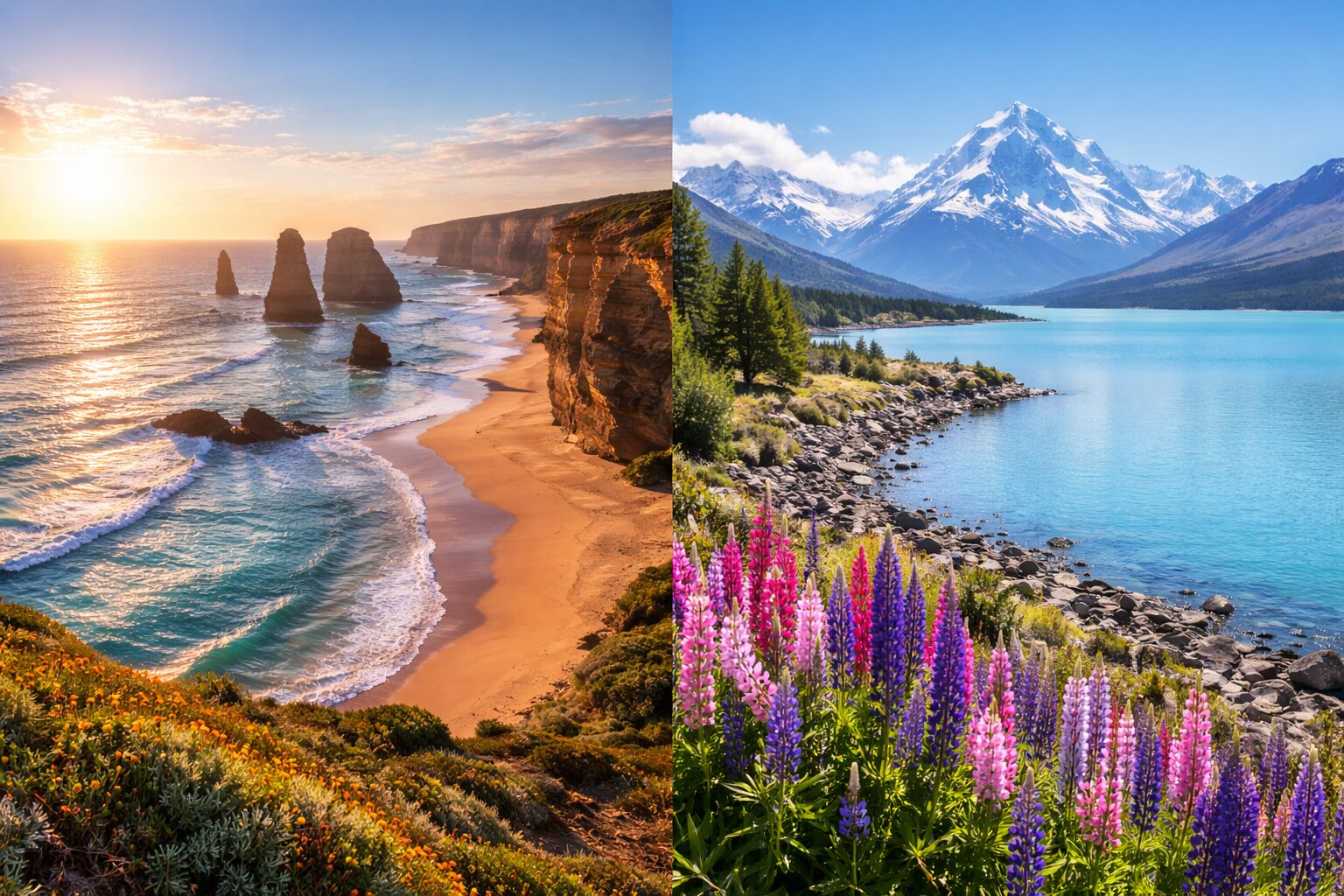 호주 뉴질랜드 여행 남북섬 10일 패키지 하나투어